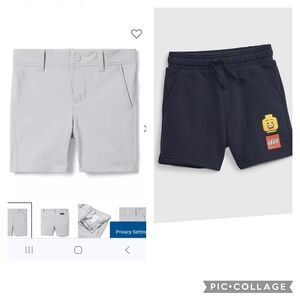 Boys shorts lot 5 Baby Gap Janie & Jack